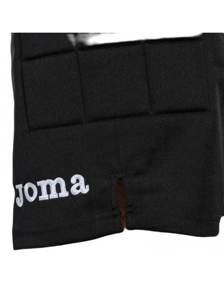 Joma Bermuda Portiere Nero  Pantaloncini Protettivi in Poliestere