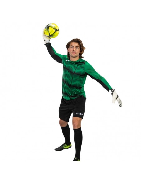 Joma Bermuda Portiere Nero  Pantaloncini Protettivi in Poliestere