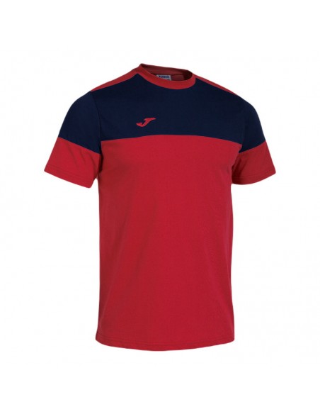 CREW V T-SHIRT COTONE JOMA