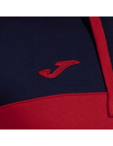 CREW V FELPA con CAPPUCCIO JOMA