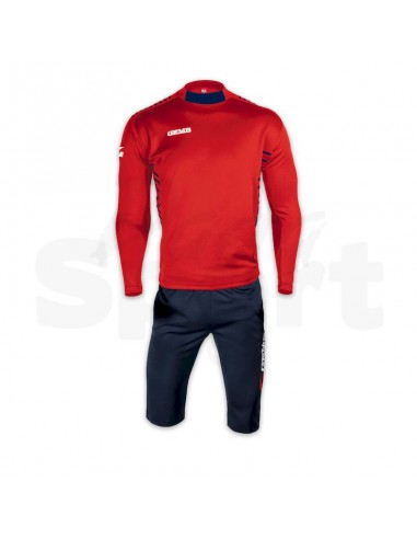 GEMS TUTA ALLENAMENTO CON PINOCCHIETTO STAMFORD ROSSO BLU