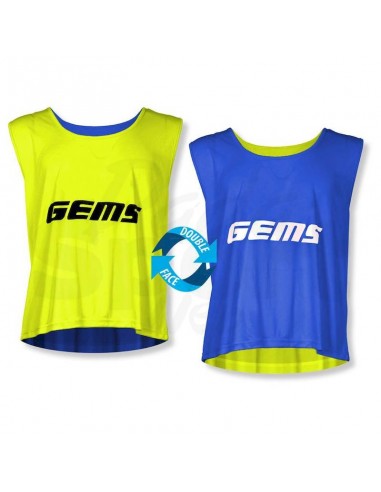 GEMS CASACCA TWIN DOUBLE GIALLO FLUO AZZURRO (CONF. DA 5 PZ)