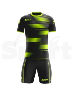 KIT CALCIO KOSMO ZEUS NERO/GIALLO FLUO