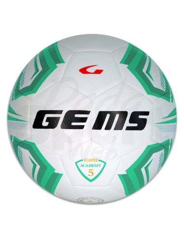 GEMS PALLONE OLIMPICO ACADEMY BIANCO VERDE