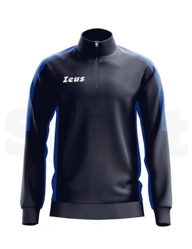 Zeus Felpa Train Start Blu Azzurro Felpa...