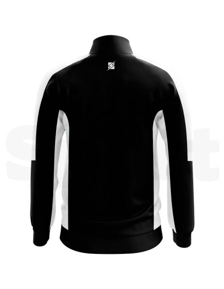 Zeus Felpa Train Start Nero Bianco  Felpa Tecnica Allenamento Unisex