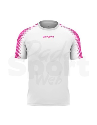 SHIRT CLUB IN MESH ARANCIO BIANCO FUXIA
