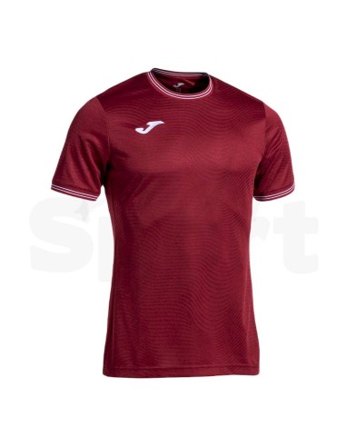 JOMA MAGLIA MANICA CORTA TOLETUM V GRANATA
