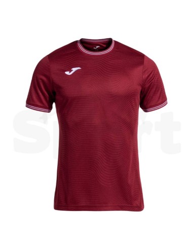 JOMA MAGLIA MANICA CORTA TOLETUM V GRANATA