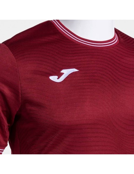 JOMA MAGLIA MANICA CORTA TOLETUM V GRANATA