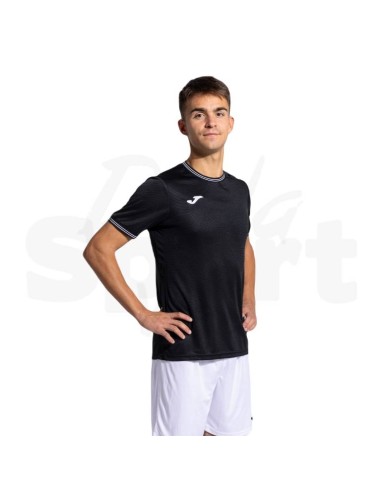 JOMA MAGLIA MANICA CORTA TOLETUM V NERO
