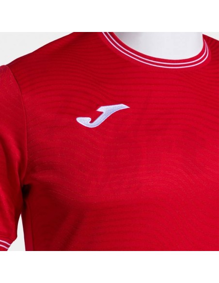 JOMA MAGLIA MANICA CORTA TOLETUM V ROSSO