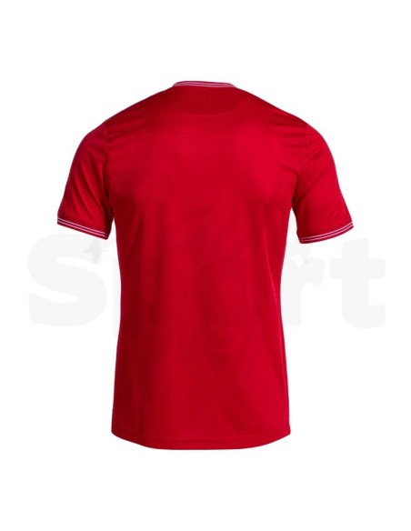 JOMA MAGLIA MANICA CORTA TOLETUM V ROSSO