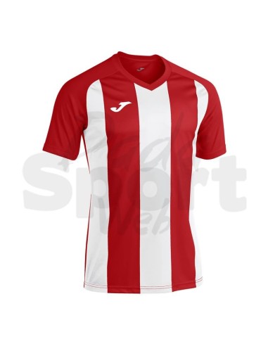 JOMA MAGLIA MANICA CORTA PISA II ROSSO BIANCO