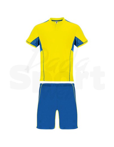 KIT CALCIO BOCA ROLY GIALLO AZZURRO