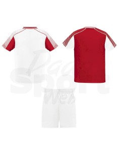 KIT CALCIO JUVE ROLY BIANCO ROSSO 2