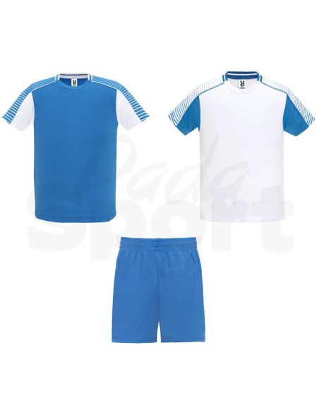 KIT CALCIO JUVE ROLY BIANCO AZZURRO