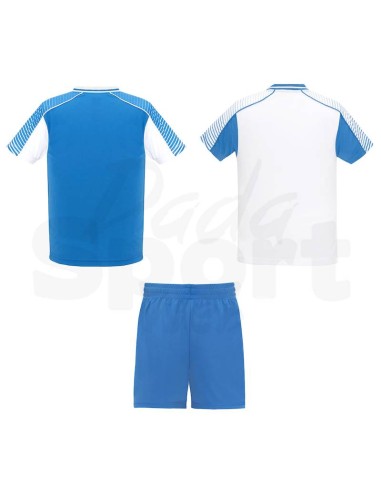 KIT CALCIO JUVE ROLY BIANCO AZZURRO