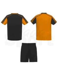 KIT CALCIO JUVE ROLY ARANCIO NERO 2