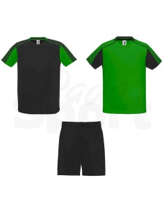KIT CALCIO JUVE ROLY VERDE NERO 2
