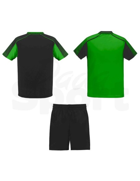 KIT CALCIO JUVE ROLY VERDE NERO