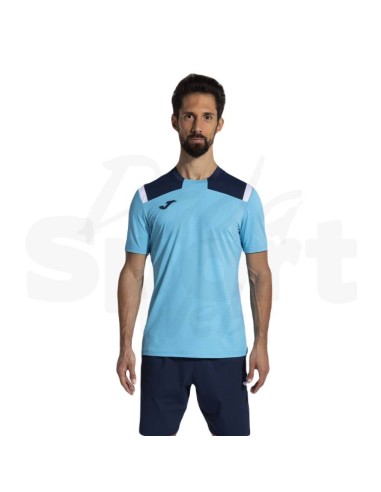 JOMA TOLEDO MAGLIETTA CALCIO TURCHESE FLUO BLU