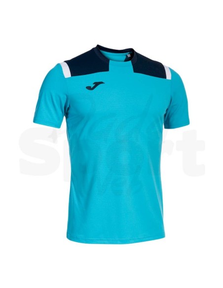 JOMA TOLEDO MAGLIETTA CALCIO TURCHESE FLUO BLU