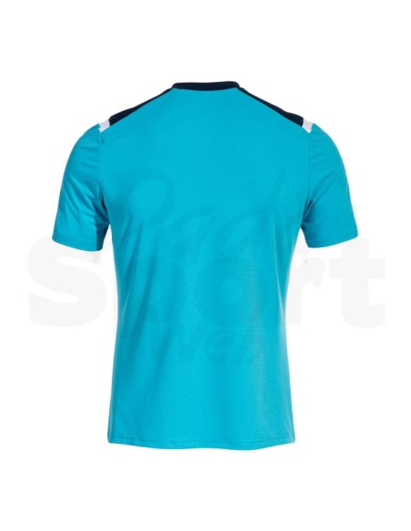 JOMA TOLEDO MAGLIETTA CALCIO TURCHESE FLUO BLU