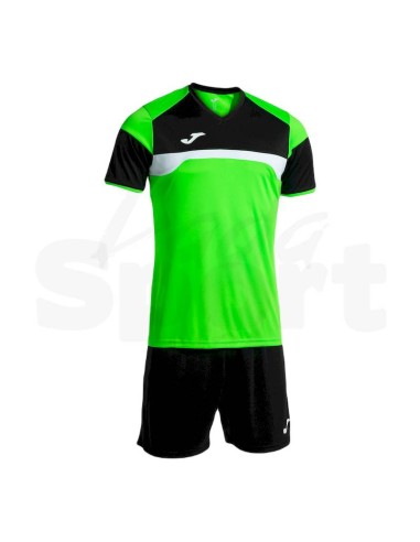 JOMA SET DANUBIO III VERDE FLUO NERO