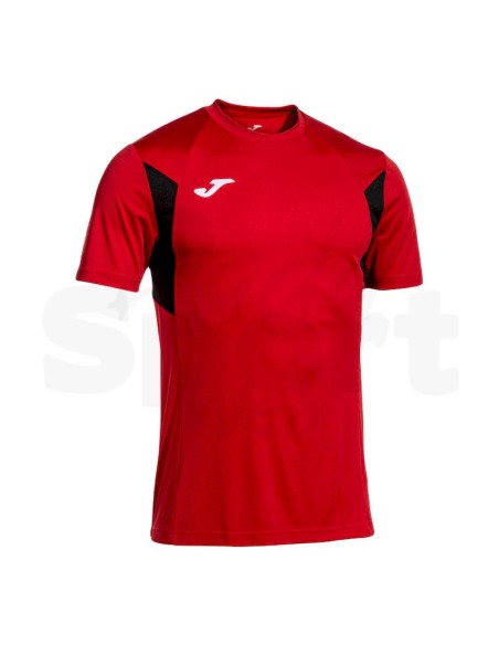 JOMA MAGLIA MANICA CORTA WINNER III ROSSO NERO