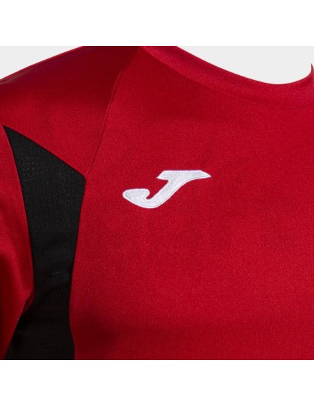 JOMA MAGLIA MANICA CORTA WINNER III ROSSO NERO