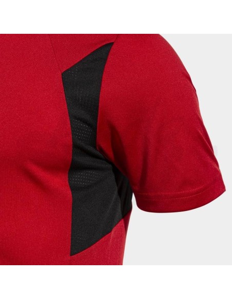 JOMA MAGLIA MANICA CORTA WINNER III ROSSO NERO