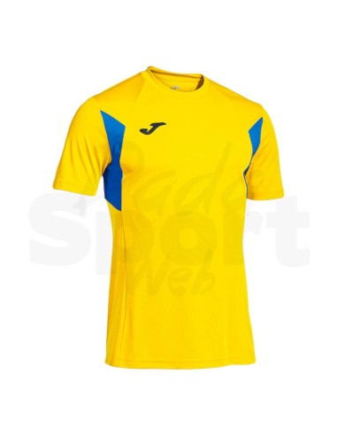 JOMA MAGLIA MANICA CORTA WINNER III GIALLO AZZURRO
