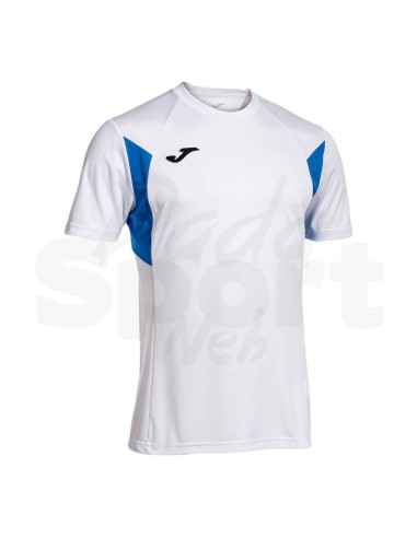 JOMA MAGLIA MANICA CORTA WINNER III BIANCO AZZURRO