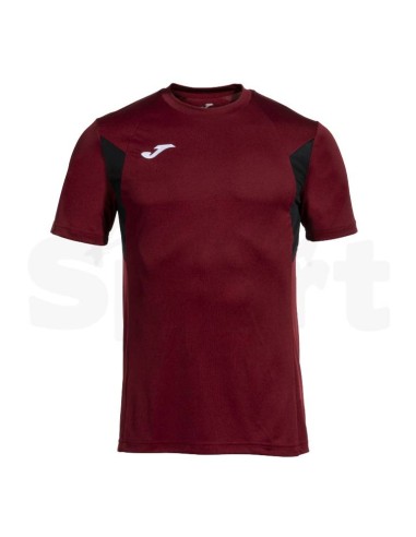 JOMA MAGLIA MANICA CORTA WINNER III GRANATA NERO