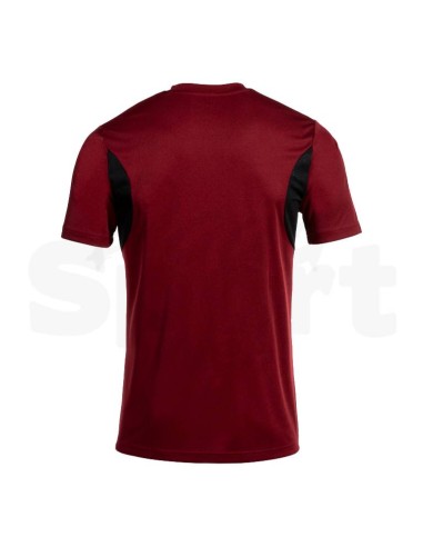 JOMA MAGLIA MANICA CORTA WINNER III GRANATA NERO