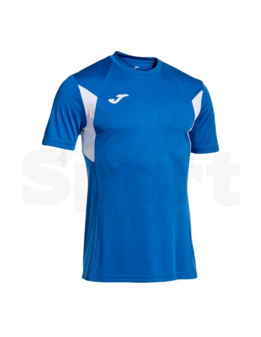 JOMA MAGLIA MANICA CORTA WINNER III AZZURRO BIANCO