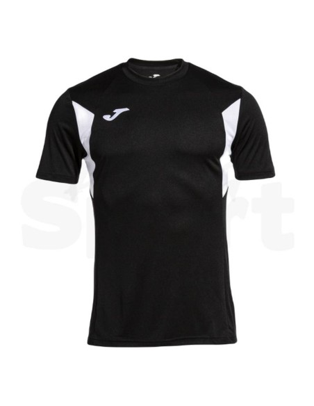 JOMA MAGLIA MANICA CORTA WINNER III NERO BIANCO
