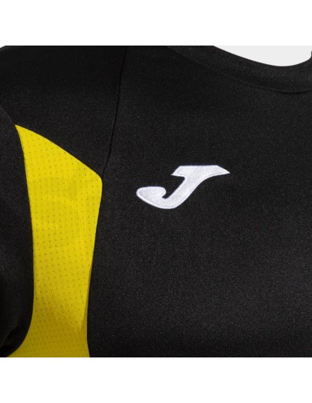 JOMA MAGLIA MANICA CORTA WINNER III NERO GIALLO