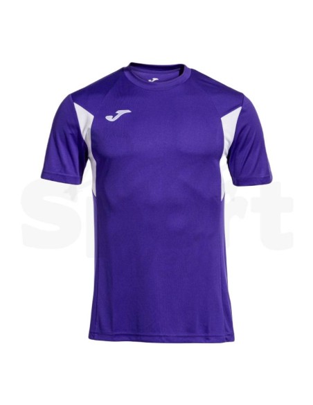 JOMA MAGLIA MANICA CORTA WINNER III VIOLA BIANCO