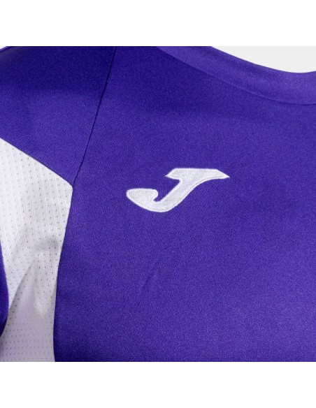 JOMA MAGLIA MANICA CORTA WINNER III VIOLA BIANCO