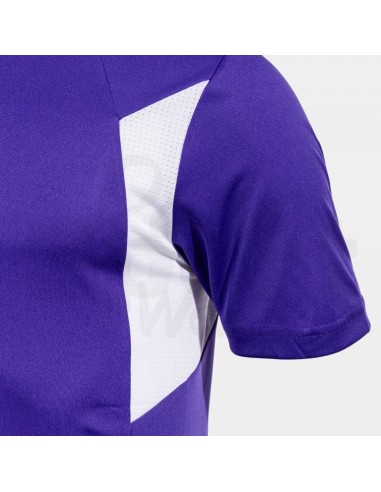 JOMA MAGLIA MANICA CORTA WINNER III VIOLA BIANCO