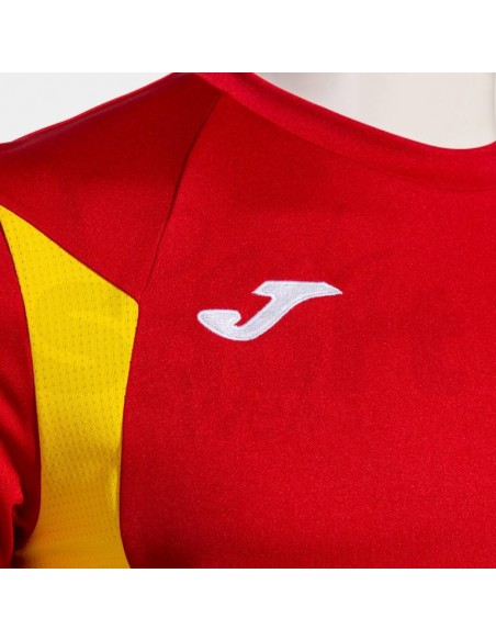 JOMA MAGLIA MANICA CORTA WINNER III ROSSO GIALLO
