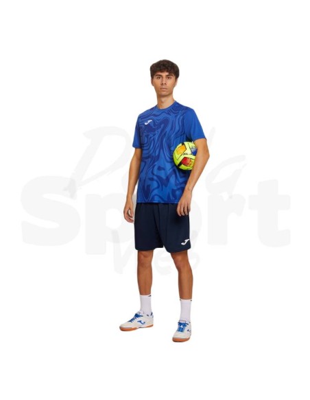 JOMA MAGLIA MANICA CORTA LION II AZZURRO BLU