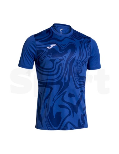 JOMA MAGLIA MANICA CORTA LION II AZZURRO BLU