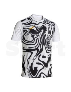 JOMA MAGLIA MANICA CORTA LION II BIANCO NERO