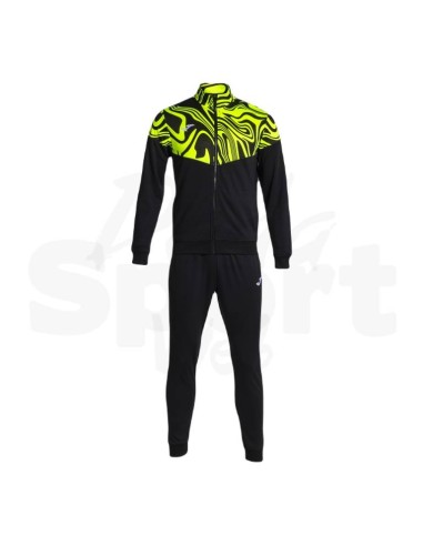 JOMA TUTA LION II NERO GIALLO FLUO
