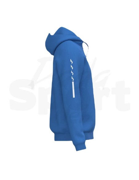 JOMA OLIMPIADA FELPA CON CAPPUCCIO AZZURRO