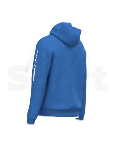 JOMA OLIMPIADA FELPA CON CAPPUCCIO AZZURRO