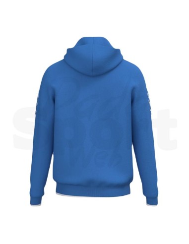 JOMA OLIMPIADA FELPA CON CAPPUCCIO AZZURRO
